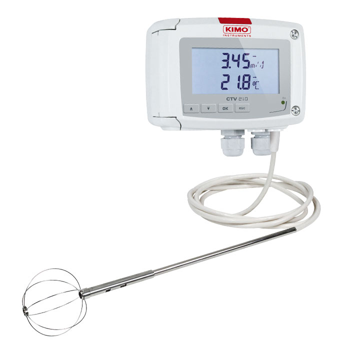 Transmissor velocidade e caudal CTV210 Transmissor velocidade e caudal CTV210